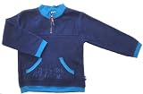 Bright Bots Baby Boys Soft Polar Fleece Jumper size 18-24 months in Navy Blue