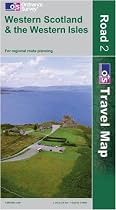 Western Scotland and the Western Isles (OS Travel Map - Road Map): For regional route planning
