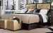 American Modern California King Low Profile Leather Bed
