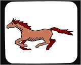 Decorated Mouse Pad with horse image