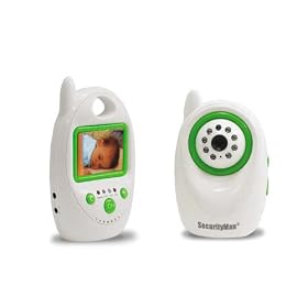 Securityman PalmWatchIII Wi-Fi Interference-Free Wireless Baby Monitoring System with Night Vision, Audio and Video Motion Detections
