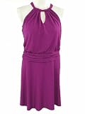 Suzi Chin Sleeveless Dress with Cut Out