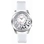 Betsey Johnson Women's BJ2121 Aqua Doll Collection Satin Watch