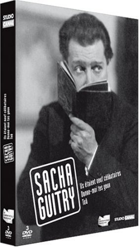 Coffret sacha guitry : ils etaient neuf celibataires ; donne-moi tes yeux ; toa