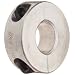 Ruland Two-Piece Clamping Shaft Collar, Aluminum