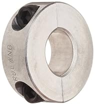 Ruland SP-18-A Two-Piece Clamping Shaft Collar, Aluminum, 1.125