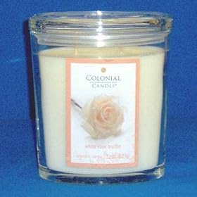 Colonial at Home Candles White Rose Truffle 22oz by Colonial at Home Candles