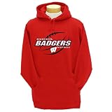 Wisconsin Badgers Heavyweight Hooded Sweatshirt