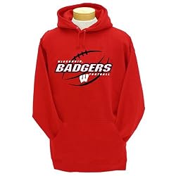 Wisconsin Badgers Heavyweight Hooded Sweatshirt