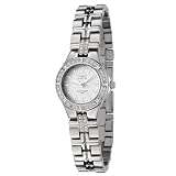 Invicta Womens 0126 II Collection Crystal Accented Stainless Steel Watch