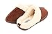 Floopi Womens Indoor Outdoor Fur Lined Clog Slipper W/Memory Foam