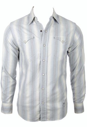 Click To Polo by Ralph Lauren Men's Striped Western Style Shirt Small Details... Polo by Ralph Lauren Men's Striped Western Style Shirt Small