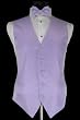 Tuxedo Vest - Venetian Collection Lavender with Coordinating Bowtie