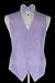 Tuxedo Vest - Venetian Collection Lavender with Coordinating Bowtie