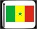 Mouse Pad with flag, Senegal