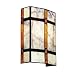 Kichler Lighting 69087 2-Light Tacoma Stone and Art Glass ADA Compliant Wall Sconce, Olde Bronze