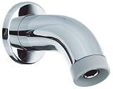 Hansgrohe HG27438001 1/2-Inch Small Cast Brass Shower Arm and Flange, Chrome