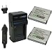 Wasabi Power Battery and Charger Kit for Pentax D-LI92, D-L192, Optio I-10, RZ10, X70, WG-1, WG-1 GPS