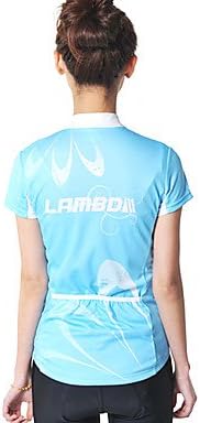 qinxi Women's 100% Polyester Cycling Short Sleeve Jersy UPF50+