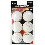 Dunlop Table Tennis Fort Tournament 6 Ball Blister