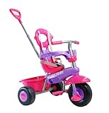 スマートトライク三輪車3in1クラッシック (ピンク・パープル)
