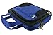 rooCASE Netbook Carrying Bag for Acer Aspire One AO722-BZ 11.6-Inch HD Netbook - Deluxe Series Dark Blue / Black