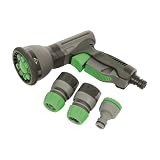 Silverline 829557 Soft-Grip 9 Pattern Spray Gun Set