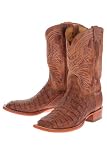 Lucchese T1268 Crocodile Cowboy Boots Mens - Tan