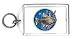 Keychain with pulcher, water, nature, hemigrammus, fishes, fish, genus, submarine