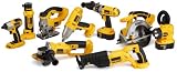 DEWALT DC9PAKIA Heavy-Duty 18-Volt Cordless 9 Tool Combo Kit