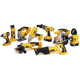 DEWALT DC9PAKIA  18-Volt Cordless 9 Tool Combo Kit