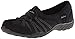 Skechers Sport Women's Dimension Fashion Sneaker,Black Mesh/Dura Buck/Charcoal Trim,7.5 M US