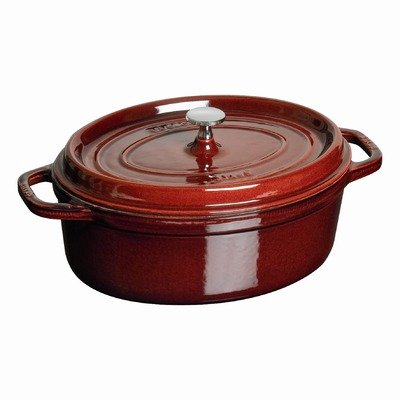 Staub 4.25 Oval Cocotte - Grenadine