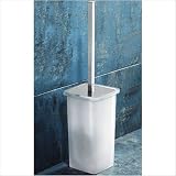 Glamour Wall Mounted Toilet Brush Holder in Chrome