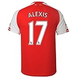 Puma Alexis #17 Arsenal Home jersey 2014/15 サッカーユニフォーム　アーセナル　ホーム用　背番号17　アレクシス　2014/15 (M)