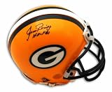 Autographed Jim Ringo Green Bay Packers Mini Helmet Inscribed HOF 81