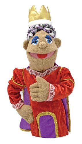Childrens Toyshop  Toys : Melissa & Doug Queen Puppet