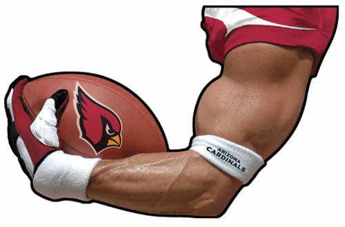 Arizona Cardinals Arm Car Magnet