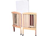 Foundations Full-Size Folding Crib w/Mattress