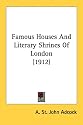 Famous Houses and Literary Shrines of London (1912)