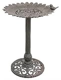 Midas-Lin #29619CR Sunflower COP Birdbath