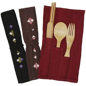 To-Go Ware Bamboo Utensil Set by Taraluna - Fair Trade, Organic & Green Gifts