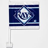 Tampa Bay Rays Official Logo Car Flag