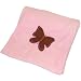Tadpoles Butterfly Baby Coral Fleece Stroller Blanket