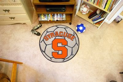 Buy Syracuse Orangemen NCAA Soccer Ball Round Floor Mat (29) by Fan Mats