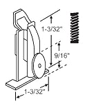 Sliding Sectional Shower Door Guide Nylon Roller with Aluminum Bracket