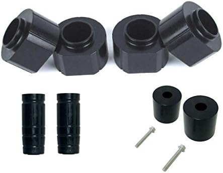 Jeep Wrangler TJ Front AND Rear Complete 2" Spacer Kit with Bumpstops