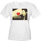 American Idol I Love Adam Lambert T-Shirt (White)