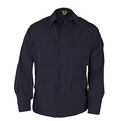 Dark Navy Poly / Cotton Ripstop BDU Coat