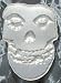 Apparel : Misfits Official Skull Logo Pewter Belt Buckle